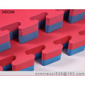 T Pattern Red Blue Color Eva Judo Floor Mat 4cm